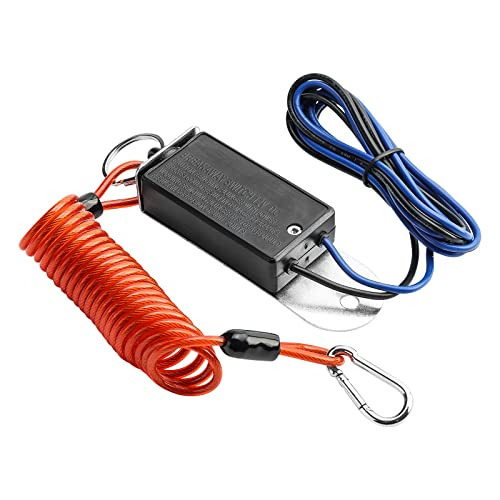 Trailer Breakaway Switch, 6ft Breakaway Coiled Cable Wi...