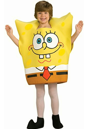 Rubies Disfraz De Bob Esponja Para Niños, Talla L