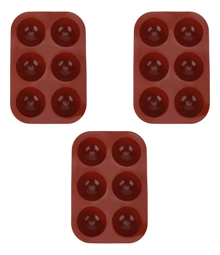 Molde De Silicona Semiesférico Para Hornear Chocolate, 3 Pie