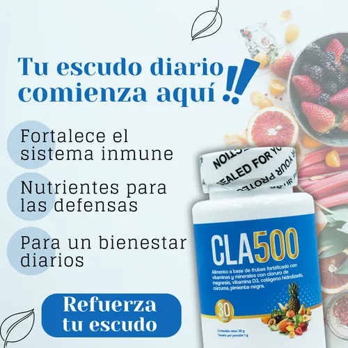 Sistema Inmunológico Cla500 C/ - g a $2645