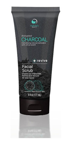 Natures Beauty Exfoliante Facial De Carbón Activado, Fabrica