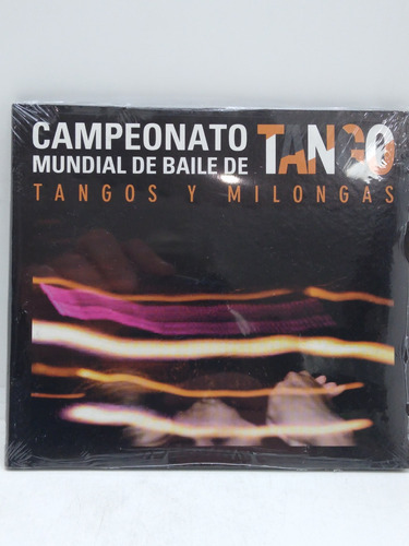 Campeonato Mundial De Baile Tangos Y Milongas Cd Nuevo
