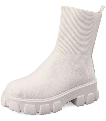 Botas tejidas de dama sale