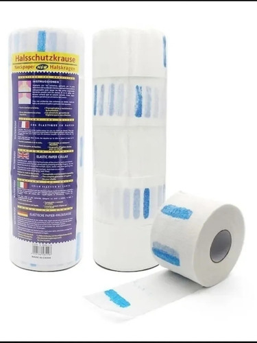 Rollo Cuellero Para Barberia Peluqueria Blanco Neck Paper
