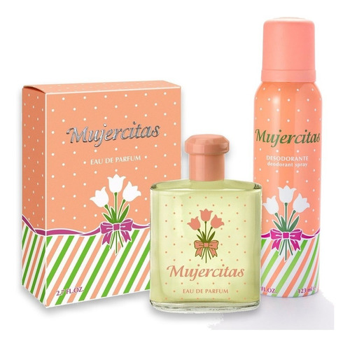 Perfume Niñas Mujercitas Eau De Toillete 80ml + Desodorante Para Chicas