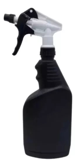 Atomizador Industrial Botella Trigger Negro 660ml (1 Pza)