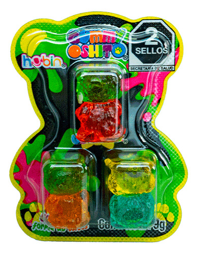 Hubin Gummys Ositos Pack Caja Con 30 Pzas