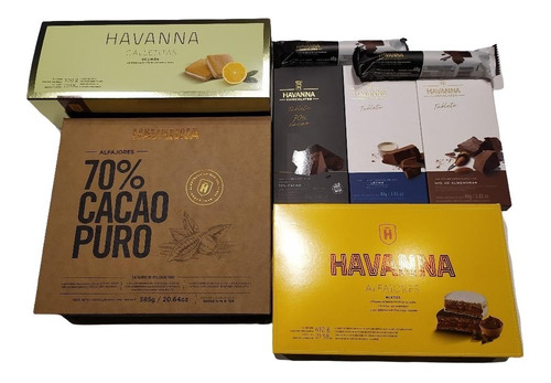 Regalos De Cumpleaños Havanna Alfajores Y Chocolates