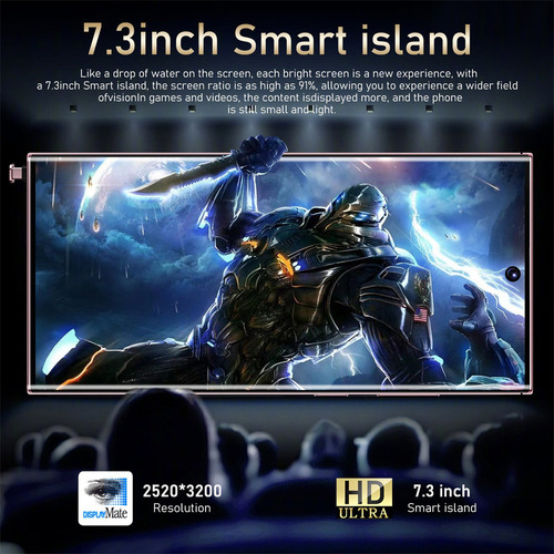 P Teléfono Inteligente F Celular S23 Ultra 16g+1 Tb 7.3 5g Ver
