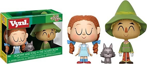 Funko Vynil The Wizard Of Oz Dorothy And Toto The Scarecrow 