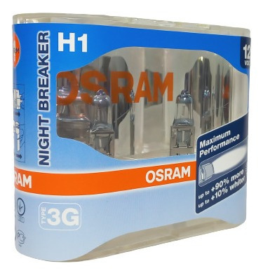 Bombillos Osram Nigth Breaker H1 12v Originales Importados