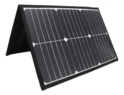 Panel De Carga Solar De 60 W, Plegable, Doble Usb Dc Tipo C