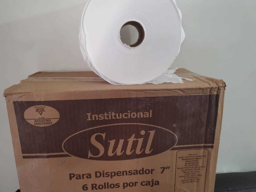 Papel Higienico  7 Pulgadas, 9 Pulgadas Manpa Bulto*6 Rollos