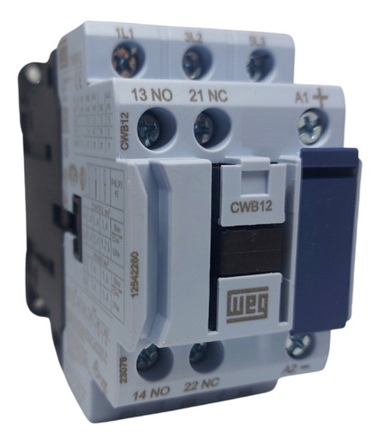 Contator Tripolar Weg Cwb12 12a 24vcc