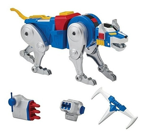 Voltron Clásico Combinando La Figura Azul Acción León