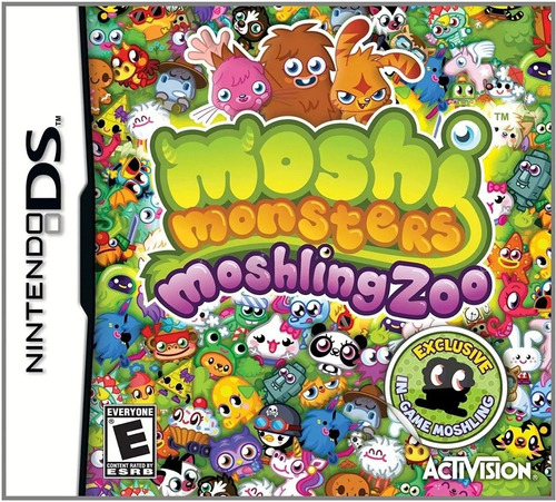 Moshi Monsters Moshling Zoo Nintendo Ds Nuevo Fisico