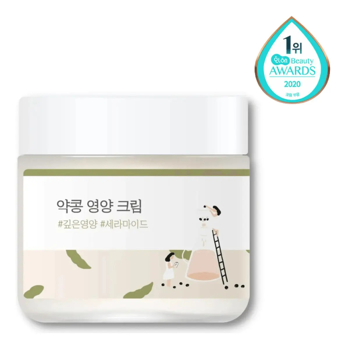 Round Lab Soybean Nourishing Cream Crema Hidratante 80ml Momento De Aplicación Día/noche Tipo De Piel Todo Tipo De Piel