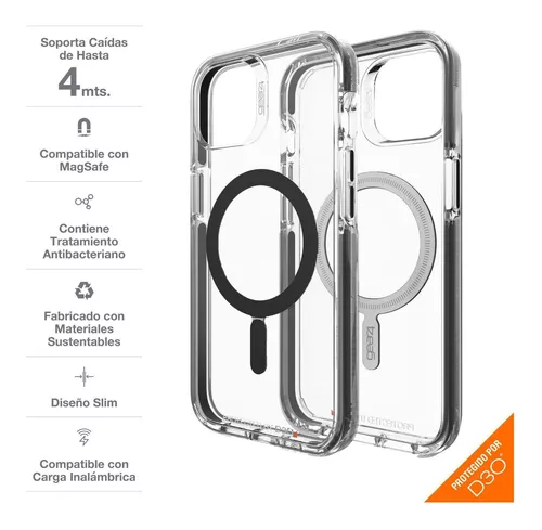 Spigen Funda de silicona para iPhone 13 Pro (2021), color blanco,  compatible con carga inalámbrica