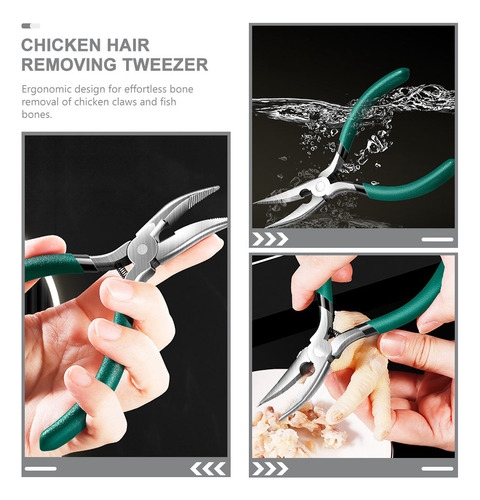 Pinzas De Acero Inoxidable Para Quitar Huesos De Pescado