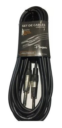 Cable Profesional Parquer Instrumento Plug Plug 10 Metros