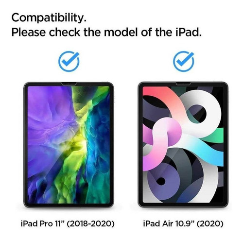 Vidrio Templado Spigen iPad Air 4/ Pro 11 10.9