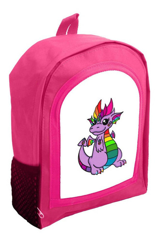 Mochila Infantil Rosa Nena Nene Unicornio R15