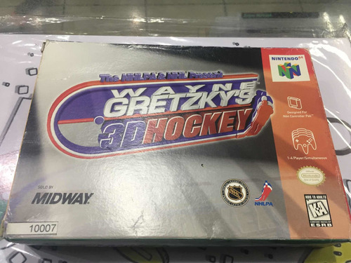 Jogo Wayne Gretzkys 3 D Hockey Nintendo 64