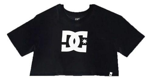 Remera  Mujer Dc Manga Corta Star Boxy