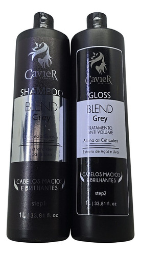 Progressiva Blend Grey Gloss Alisa Matiza Cavier Cosmeticos