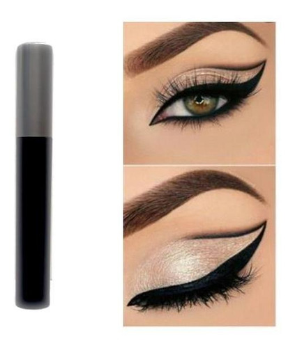 Delineador De Ojos Ventdepot Eyeliner Color Negro