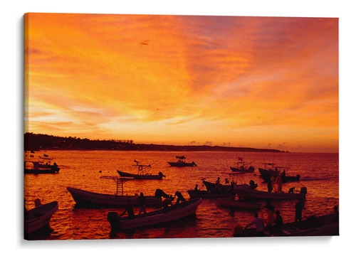 Canvas Lab Cuadro Amanecer Pesquero 2 180x120, Moraviorato
