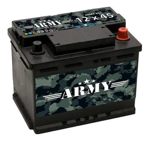 Bateria 12x45 Army Libre Mantenimiento Ka Twingo Army 