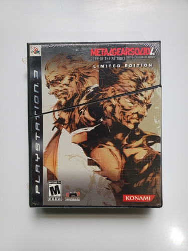 Metal Gear Solid 4 Guns Of The Patriots Limited Edition Ps3 