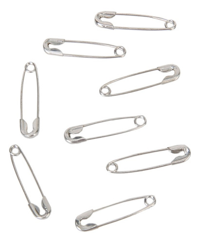 Lote De 1000pcs Imperdibles De Seguridad Metal Safety Pins .