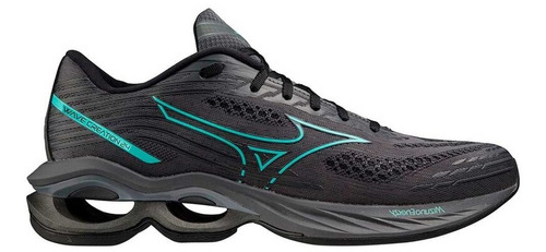 Tênis Mizuno Wave Creation 24 Cinza E Verde