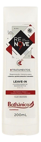 Leave-in Bothânico Renove Pós Química 200ml Vegano Termoativ