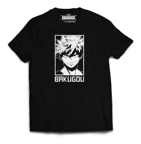 Imagem 1 de 1 de Camiseta Bakugou Katsuki Boku No Hero My Hero Academia Bnha