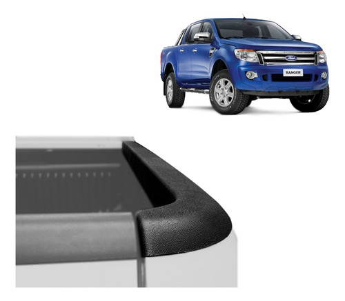 Kit De Baranda Laterales Cubre Caja Ford Ranger 2013+