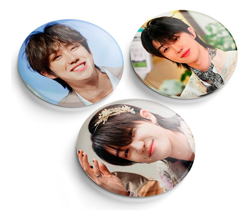 Bottons Seventeen 3,5cm - Kpop Kit 10 The8