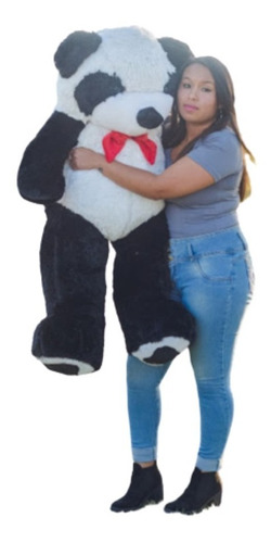 Oso Panda De Peluche Gigante Jumbo 1,40 Cmts + Regalo