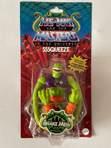 Sssqueeze Motu Origins Wave 14 Squeeze Empaque Engrapado (Usado)