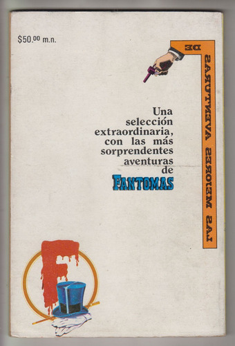 Comic Fantomas Las Mejores Historias Editorial Novaro 1980 (Usado)