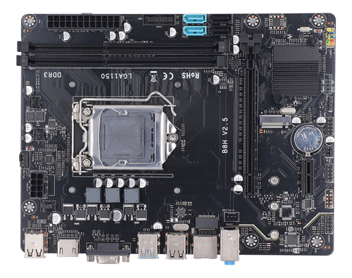 Placa-mãe Lga1150 B8h H81 Computador Com Canal Ddr3 Duplo