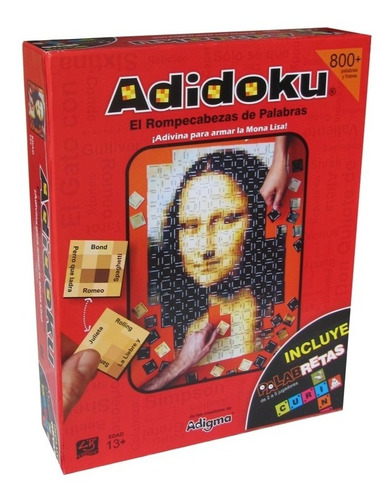 Adidoku Mona Lisa - Rompecabezas De Palabras