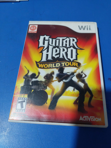 Guitar Hero World Tour Para Wii Disco Original 