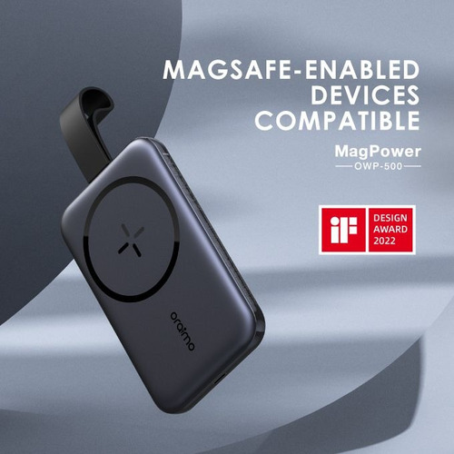 Oraimo Magpower 5000mah Magnetic Wireless Power Bank