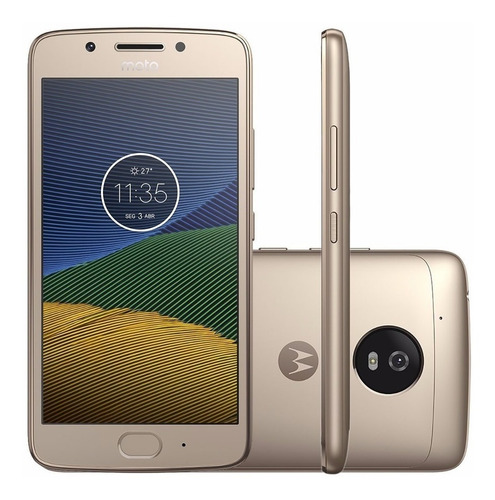 Motorola Moto G5 Ouro Usado Mt Bom C/ Nf
