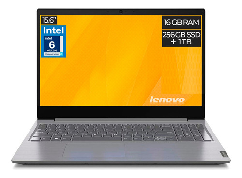 Laptop Lenovo V15 Ci3-1215u 16gb 256gb+1tb 15.6 Usb-c Wifi6