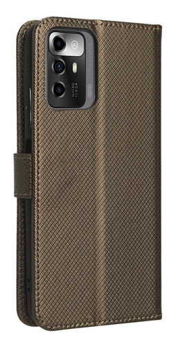 Funda Con Tapa Para Zte Blade V40 Smart Business Style Walle