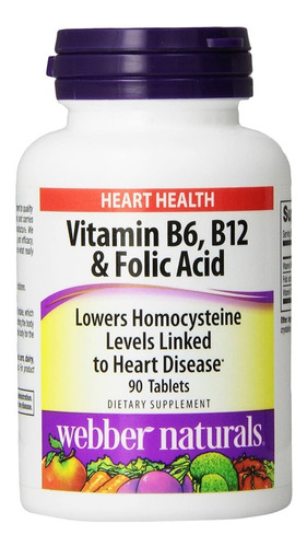 Acido Folico + Vitamina B12 - Unidad a $3258